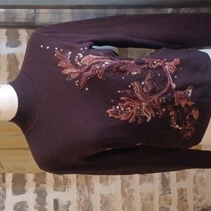 Alberto Mikali turtle neck Sequen Sweater💖